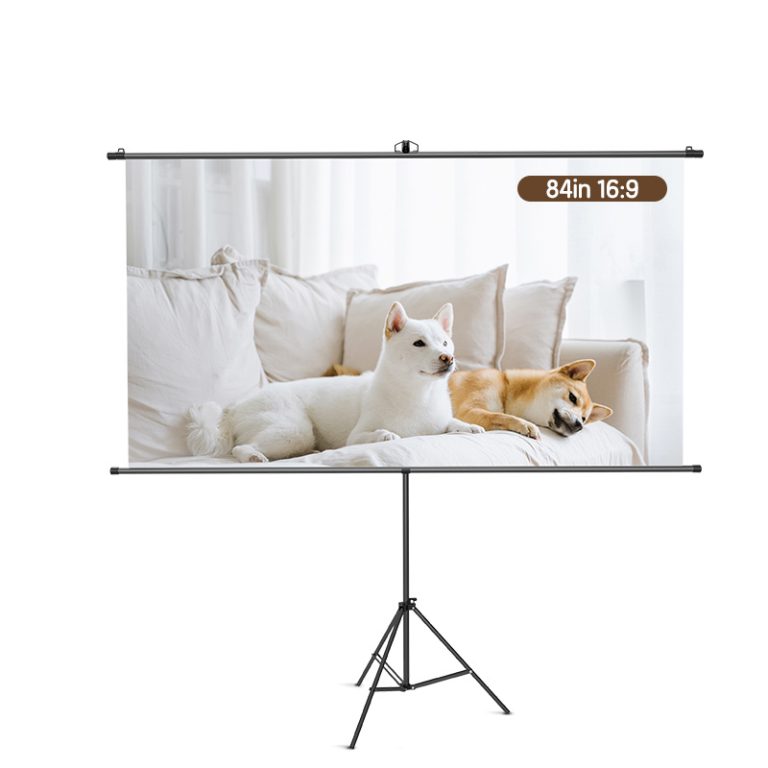 Ecran Proiectie 186 X 104.5cm Manual Pe Trepied Deli