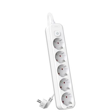 Prelungitor 5M 5 Prize Protectie Copii + Intrerupator Deli