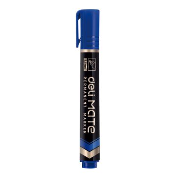 Marker Permanent Albastru Varf Rotund 1.5mm Mate Deli