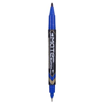 Marker Cd 2 Capete 0.5/1mm Albastru Deli