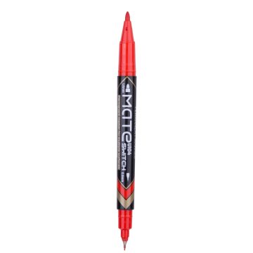 Marker Cd 2 Capete 0.5/1mm Rosu Deli