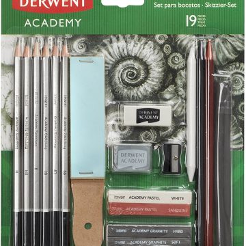 Set Desen 19 Buc Pentru Schite Derwent Academy