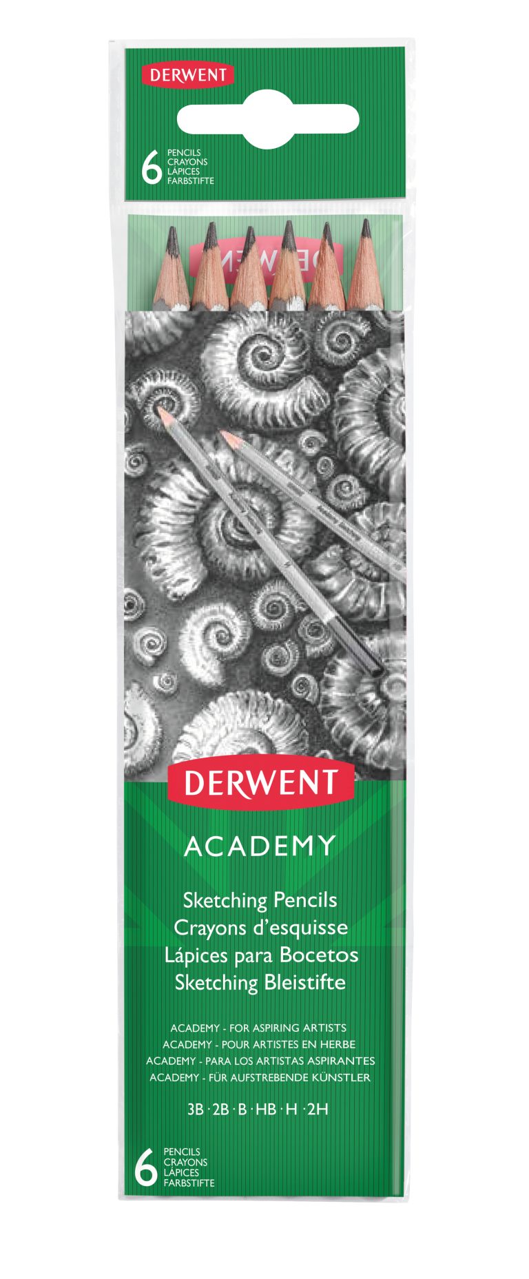 Creioane Colorate Acuarela 12 Culori Tonurile Pielii Derwent Academy