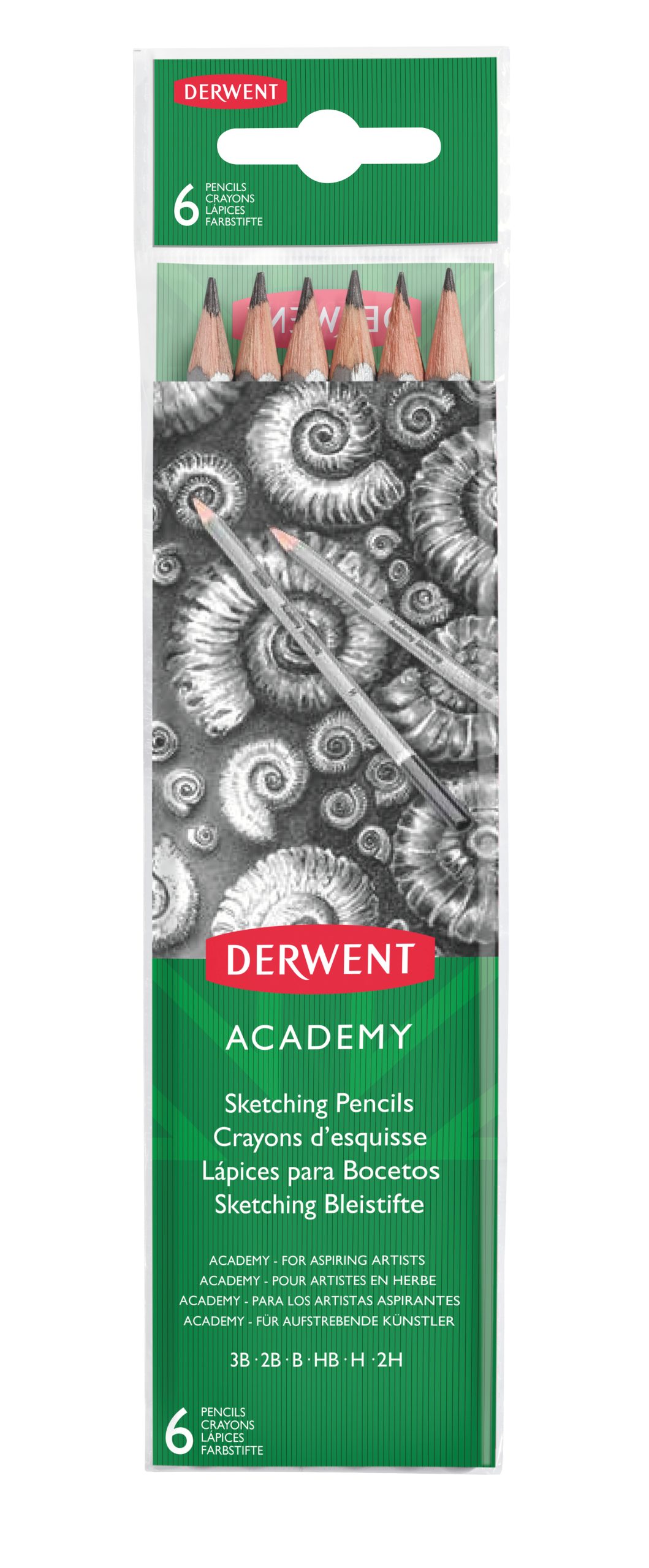 Creioane Colorate Acuarela 12 Culori Tonurile Pielii Derwent Academy