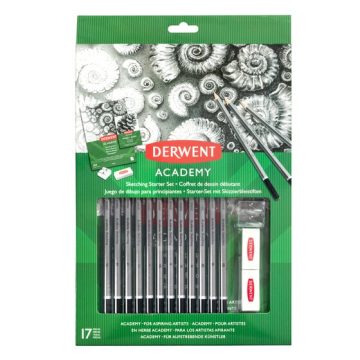Set Creioane Grafit 6B-5H Pentru Incepatori Derwent Academy