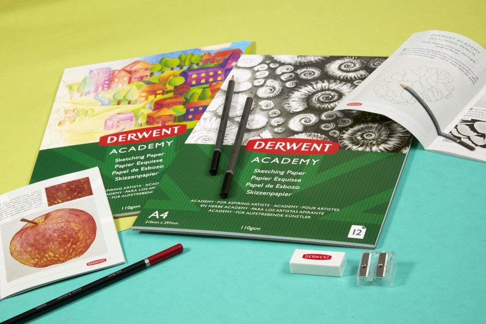 Set Creioane Grafit 6B-5H Pentru Incepatori Derwent Academy