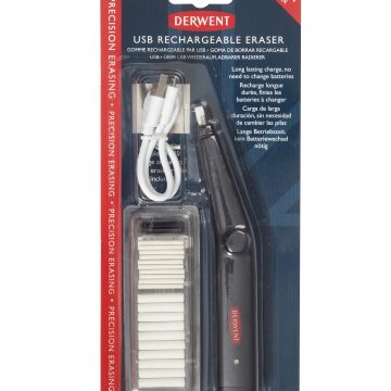 Radiera Electrica Reincarcabila Derwent Professional