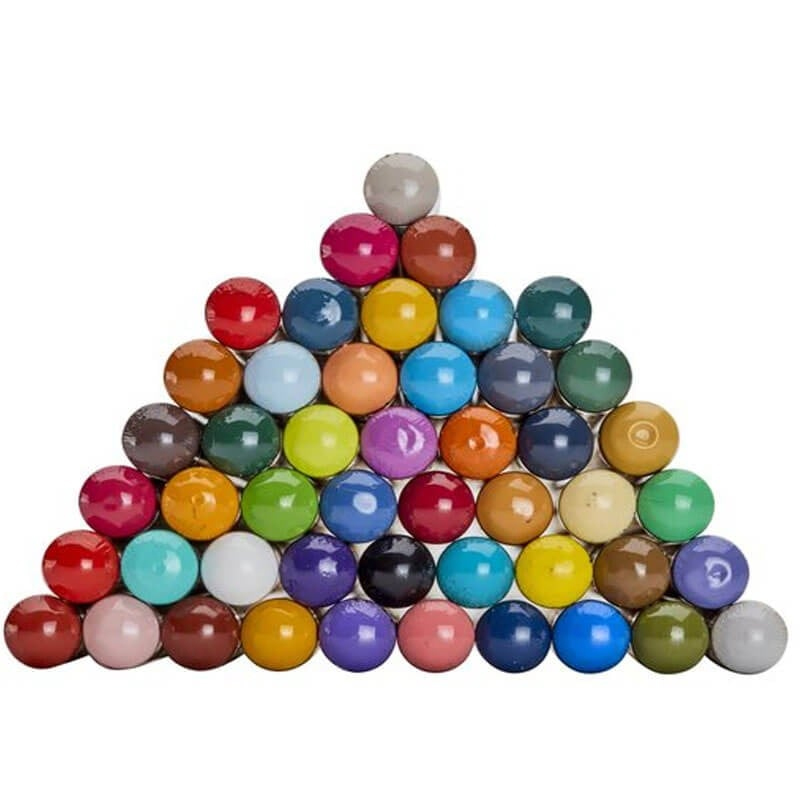 Creioane Colorate 48 Culori Cutie Metal Professional Cromaflow Derwent
