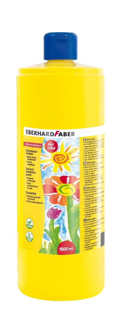 Tempera 1000ml Galbena Eberhard Faber