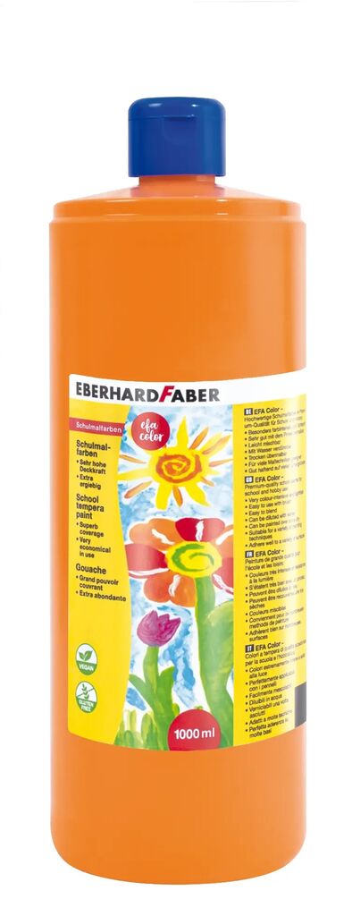 Tempera 1000ml Portocalie Eberhard Faber