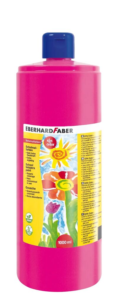 Tempera 1000ml Roz Eberhard Faber