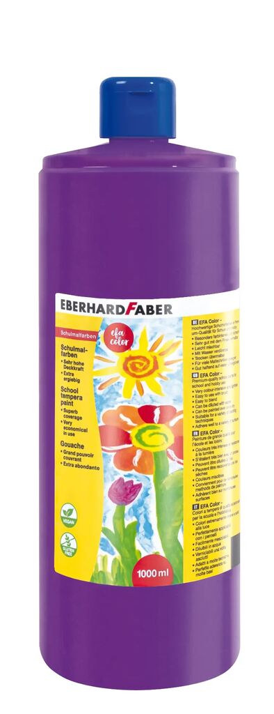 Tempera 1000ml Violet Eberhard Faber