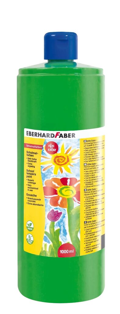 Tempera 1000ml Verde Deschis Eberhard Faber