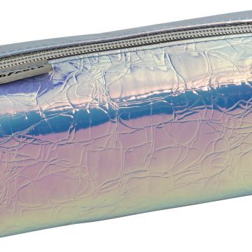 Penar Etui Tubular Glitter Flip Flop Argintiu Eberhard Faber