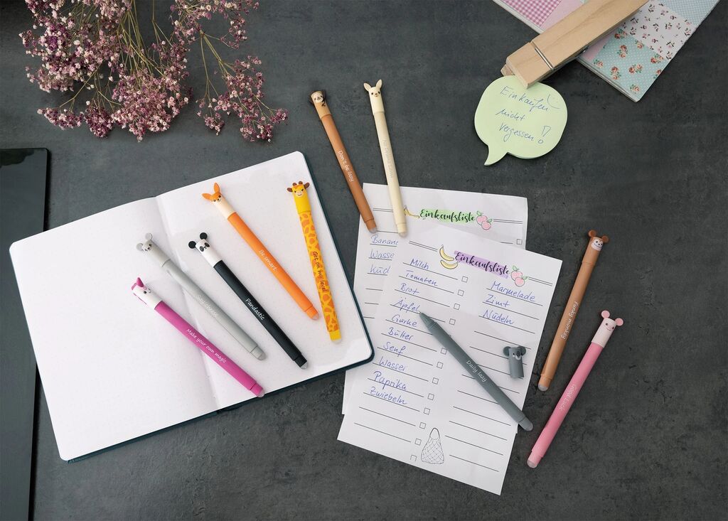 Roller 0.7mm Albastru Erasable Unicorn Eberhard Faber