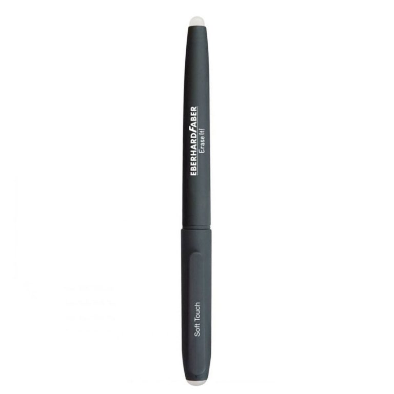 Roller 0.6mm Negru Erase It! Eberhard Faber