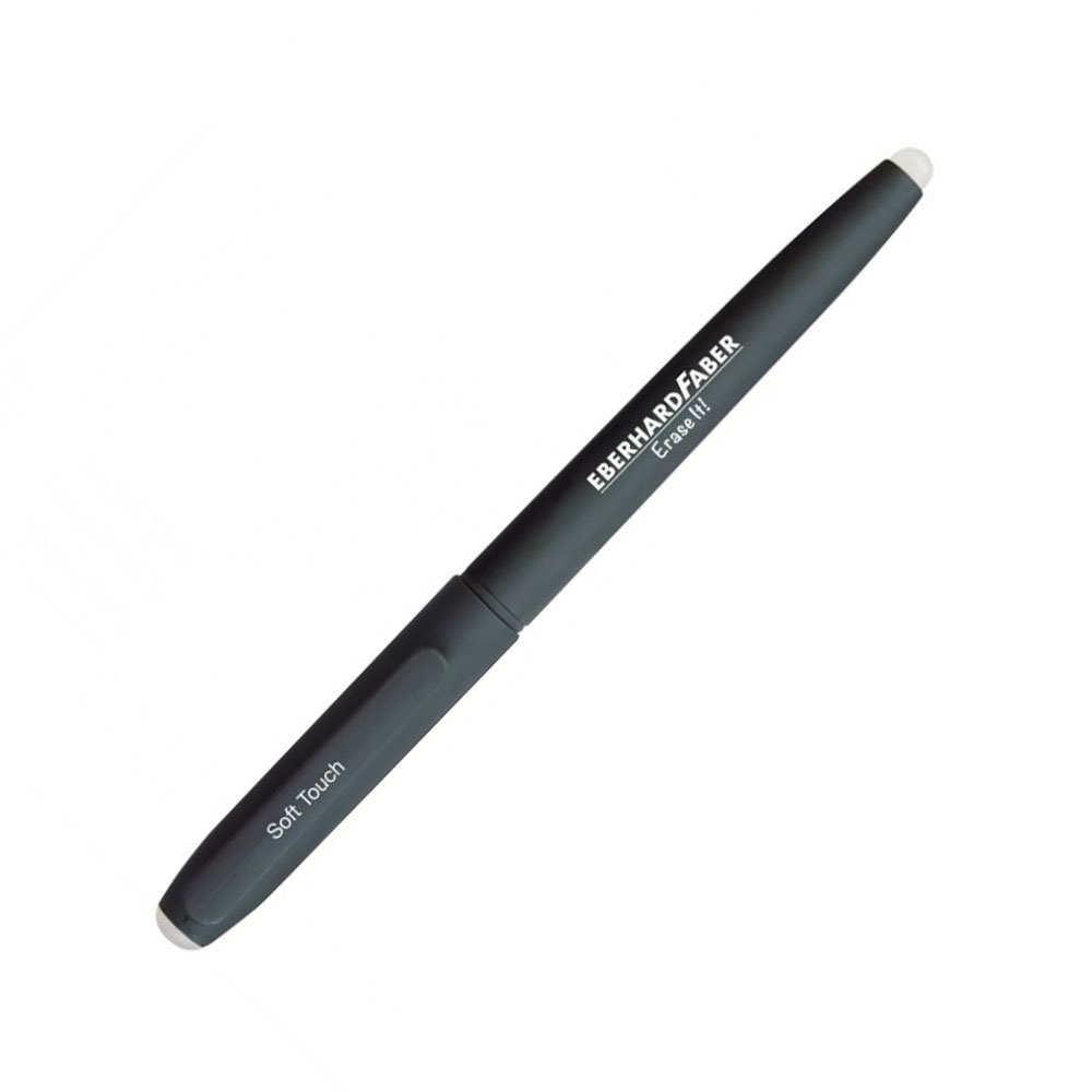 Roller 0.6mm Negru Erase It! Eberhard Faber