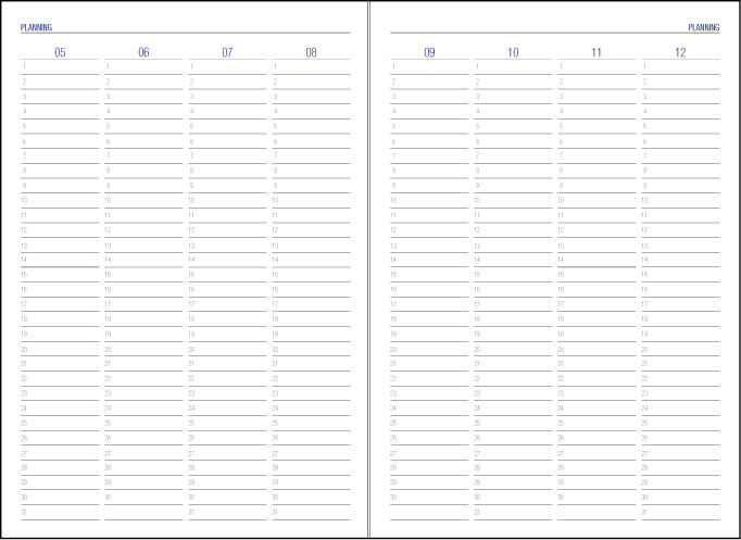 Agenda A5 Nedatata Neagra Domino Ego