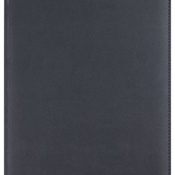 Agenda A4 Saptamanala Neagra Texturata 2026 Lux  Ego