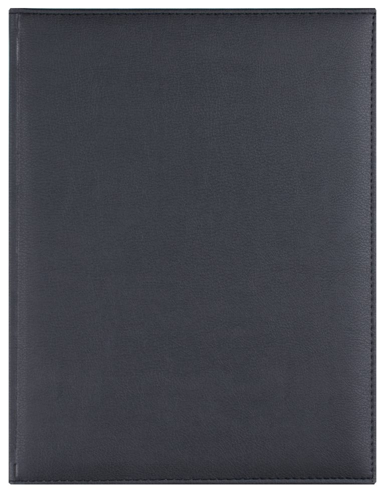 Agenda A4 Saptamanala Neagra Texturata 2026 Lux  Ego