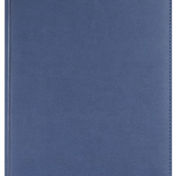 Agenda A4 Saptamanala Albastru Petrol Texturat 2026 Lux  Ego