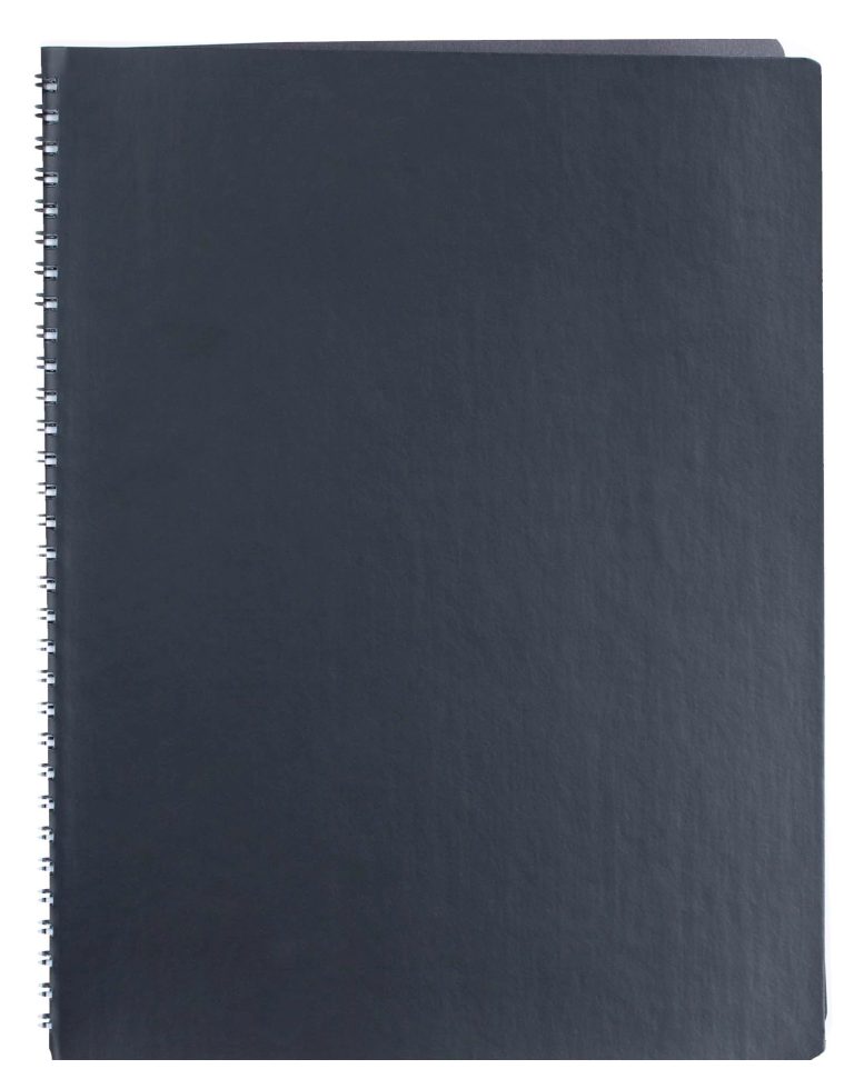 Agenda Cu Spira A4 Nedatata Neagra Siena Ego