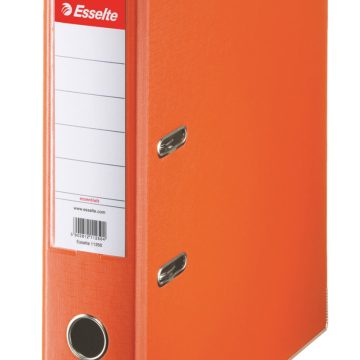 Biblioraft Plastifiat 7.5cm Portocaliu Economy Esselte
