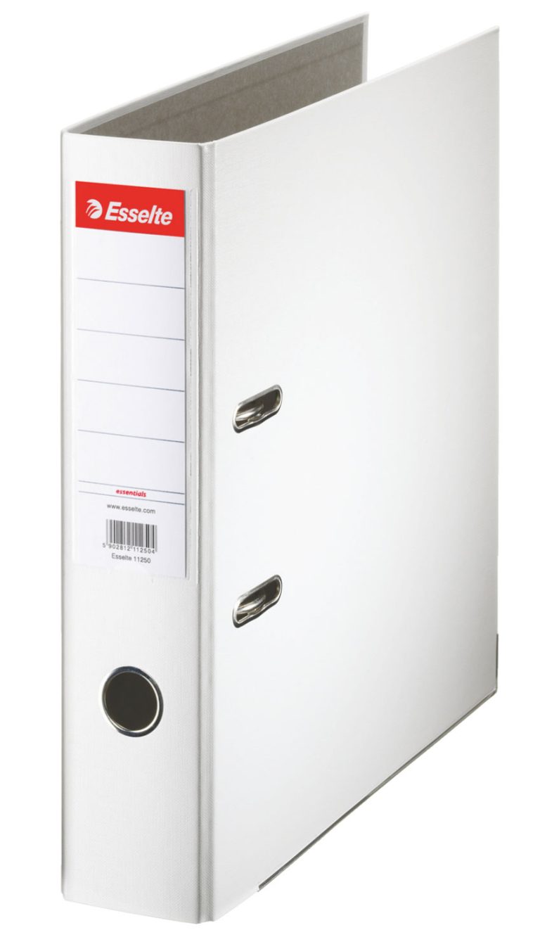 Biblioraft Plastifiat 7.5cm Alb Economy Esselte