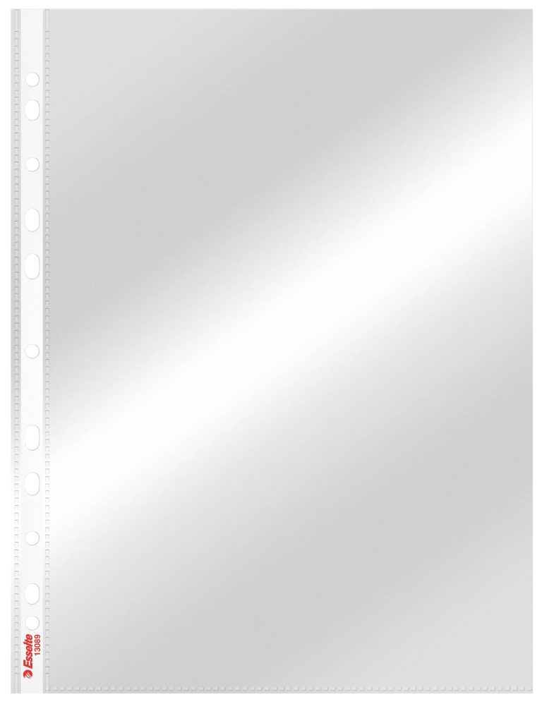 Folie Protectie A4 Cristal 40 Microni 100/Top Esselte