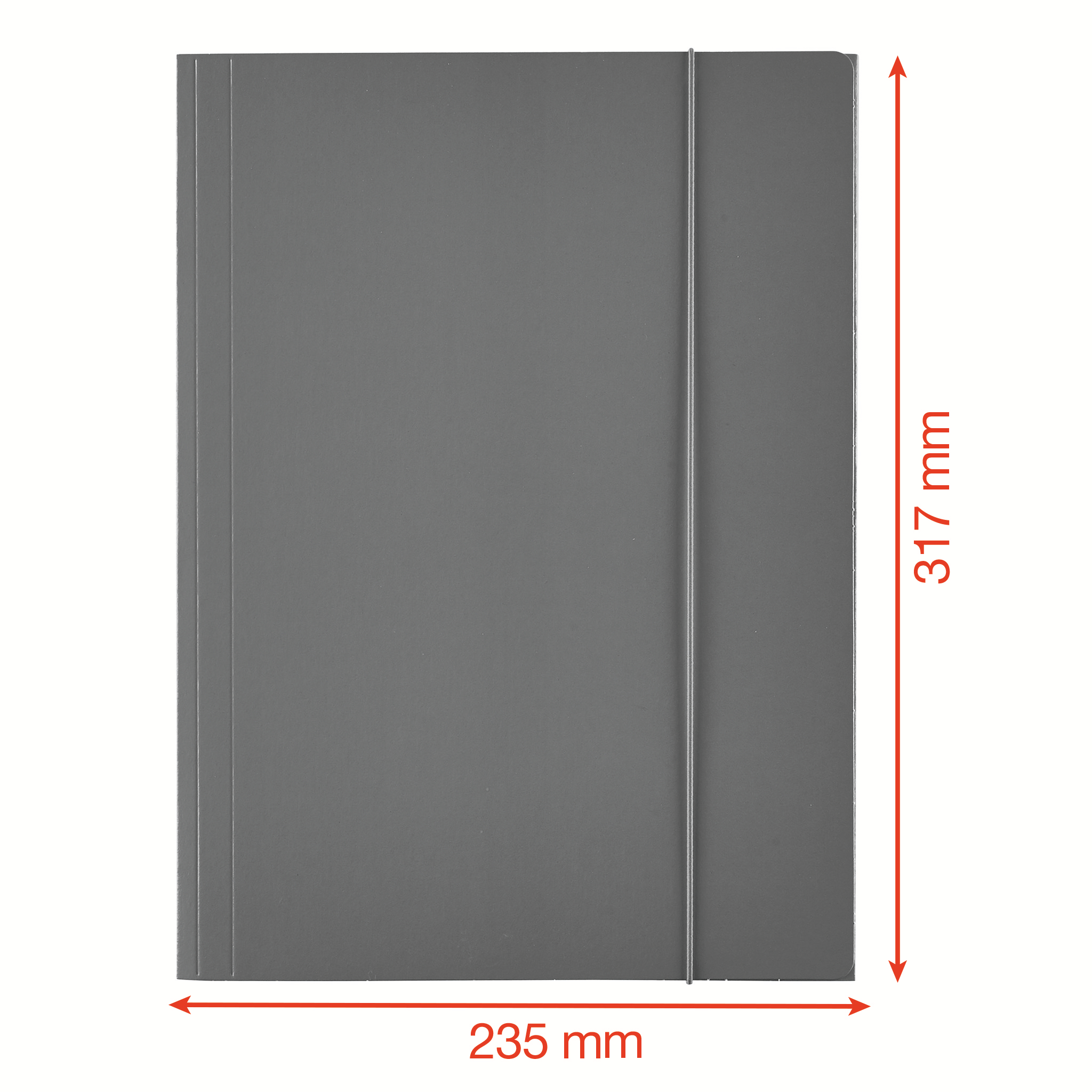 Mapa Carton Cu Elastic Negru Economy Esselte