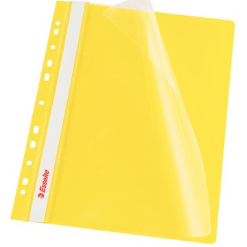 Dosar Plastic Cu Sina Si Multiperforatii Galben Esselte