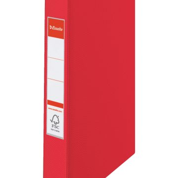 Caiet Mecanic A4 2 Inele 25mm/42mm Rosu Standard Esselte