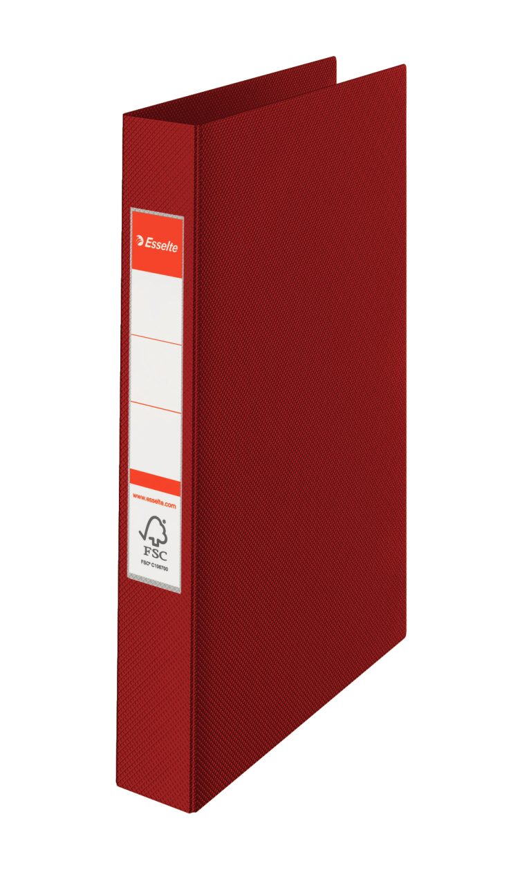 Caiet Mecanic A4 2 Inele 25mm/42mm Visiniu Standard Esselte