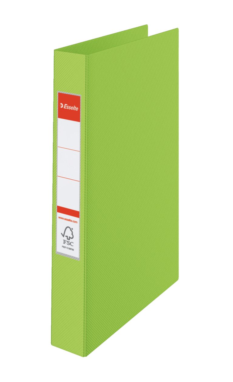Caiet Mecanic A4 4 Inele 25mm/42mm Verde Standard Esselte
