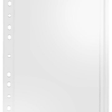 Folie Protectie A4 Cu Fermoar 200 Microni 5/Set Esselte
