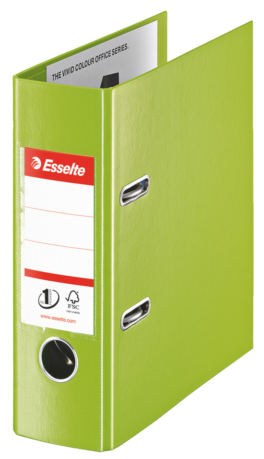Biblioraft Plastifiat Int-Ext A5 7.5cm Verde Nr1 Power Esselte