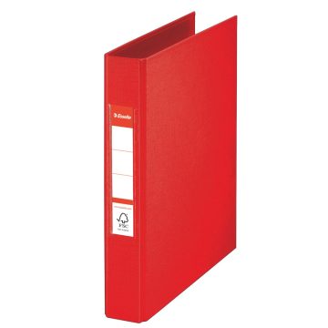 Caiet Mecanic A5 2 Inele 25mm/42mm Rosu Standard Esselte