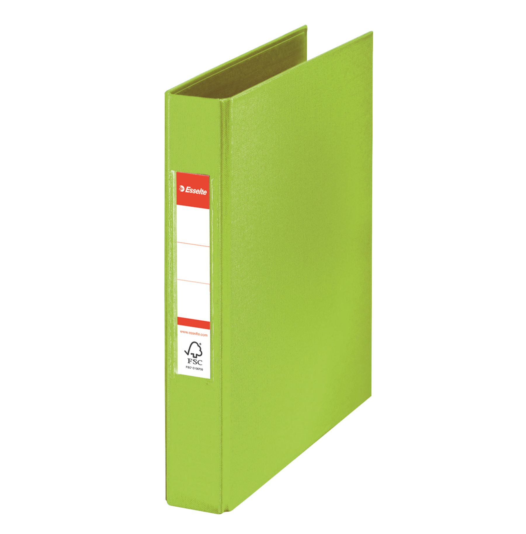 Caiet Mecanic A5 2 Inele 25mm/42mm Verde Standard Esselte