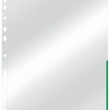 Folie Protectie A4 Margine Verde 105 Microni (Bucata) Esselte