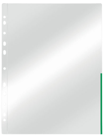 Folie Protectie A4 Margine Verde 105 Microni (Bucata) Esselte
