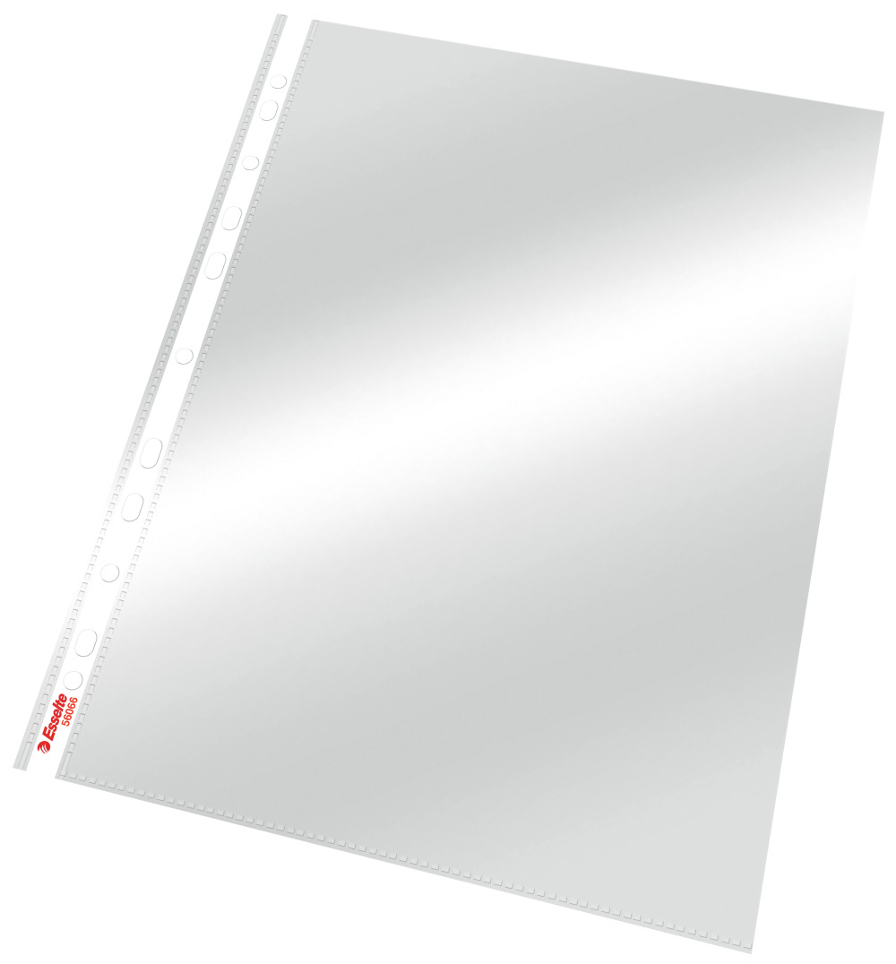 Folie Protectie A4 Cristal 55 Microni 100/Top Esselte