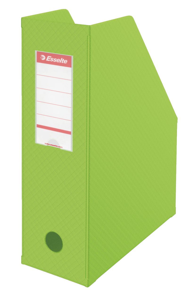 Suport Documente Plastic Verde 10cm Pliabil Esselte