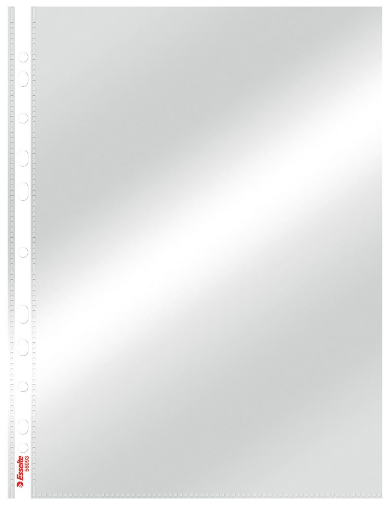 Folie Protectie A4 Cristal 105 Microni 100/Top Esselte