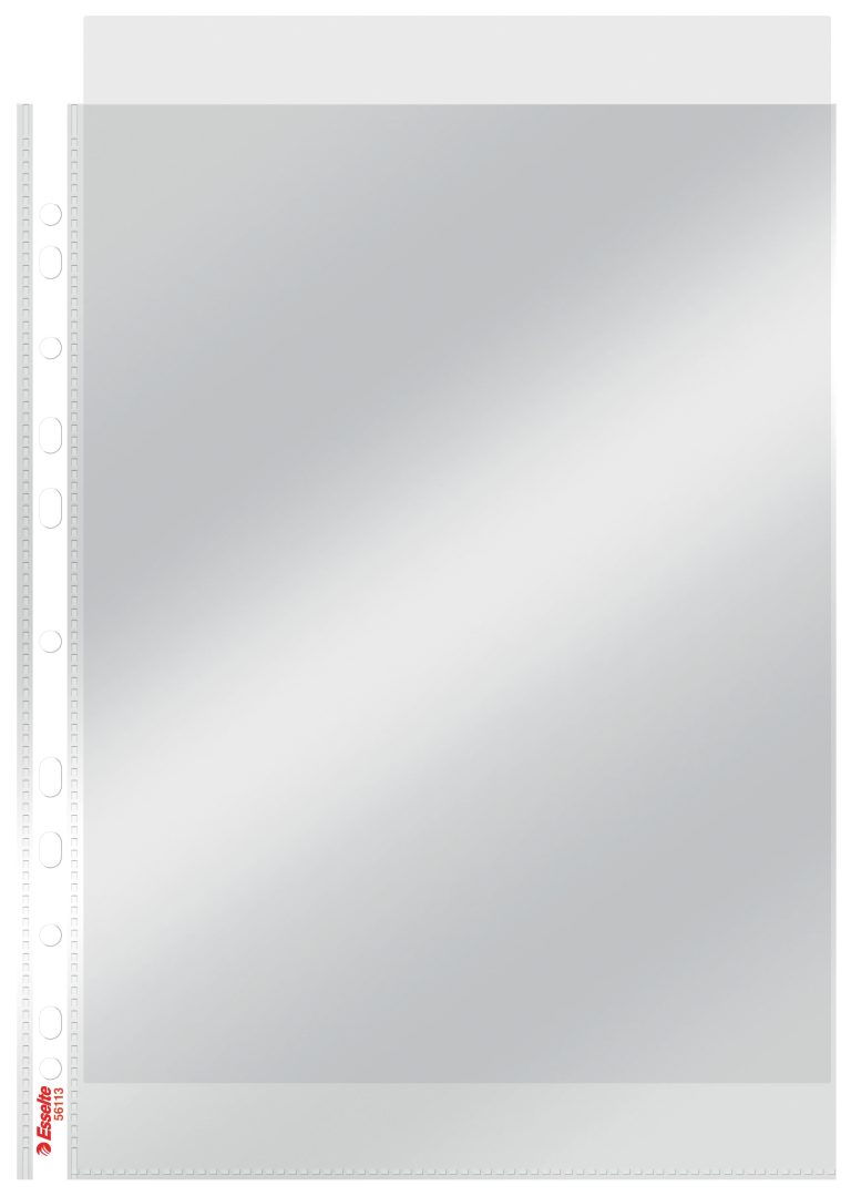 Folie Protectie A4 Cristal 75 Microni 100/Set Esselte