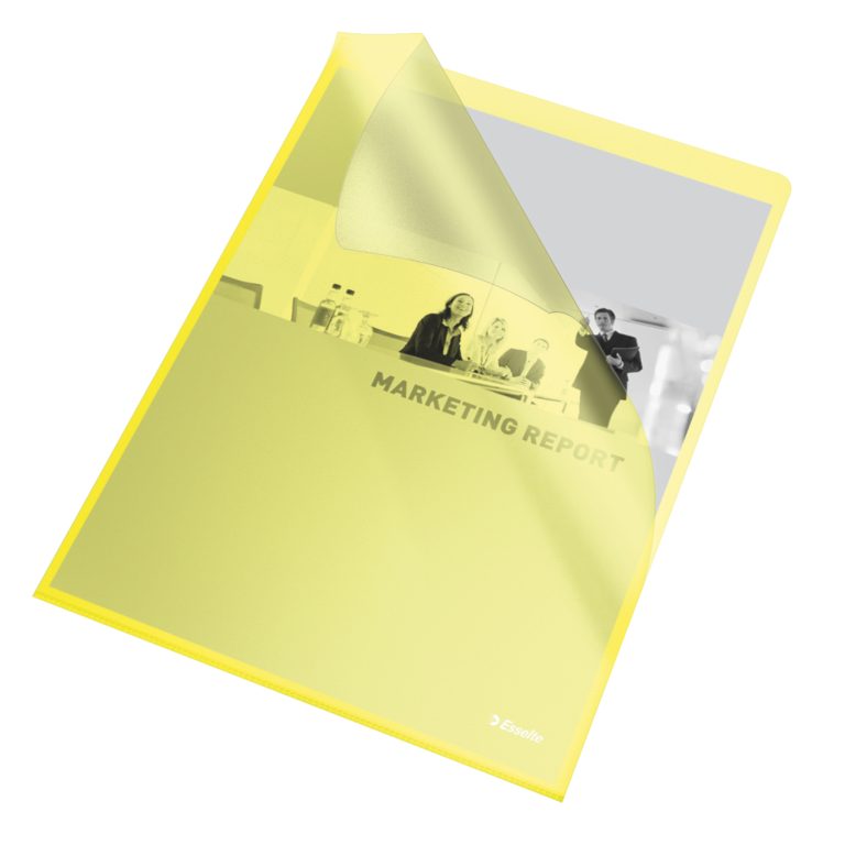 Mapa Protectie A4 Tip L Galben 105 Microni 1 Bucata Esselte