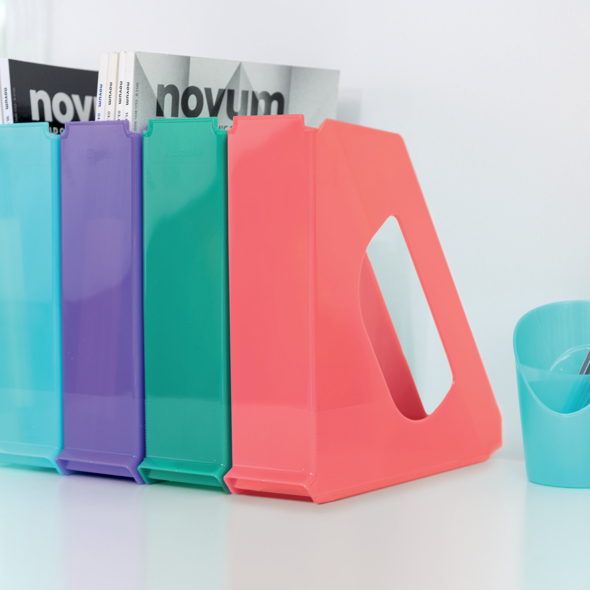 Suport Documente Plastic Albastru Colour'Breeze Esselte
