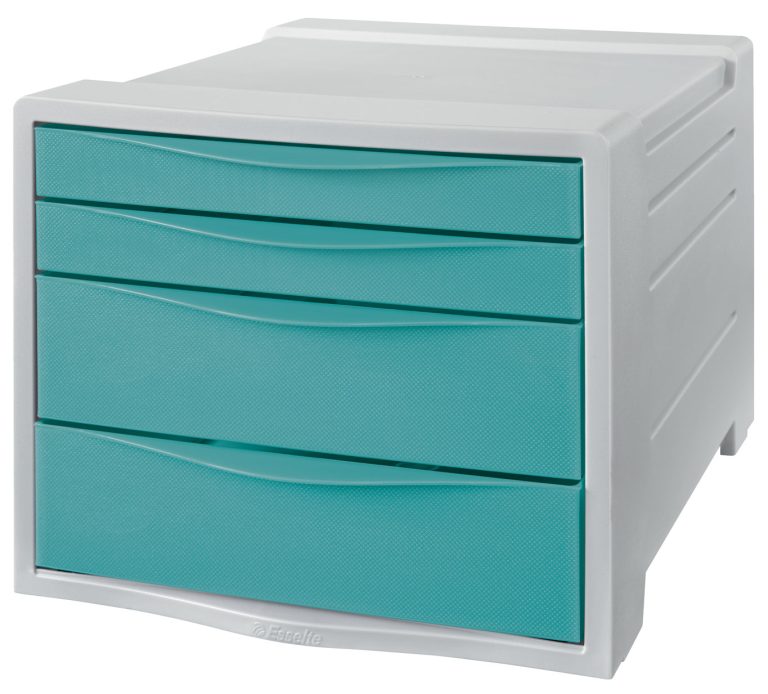 Cabinet 4 Sertare Albastru Colour'Breeze Esselte