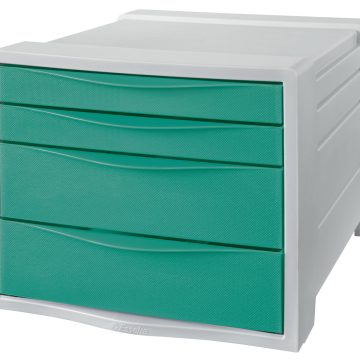 Cabinet 4 Sertare Verde Colour'Breeze Esselte