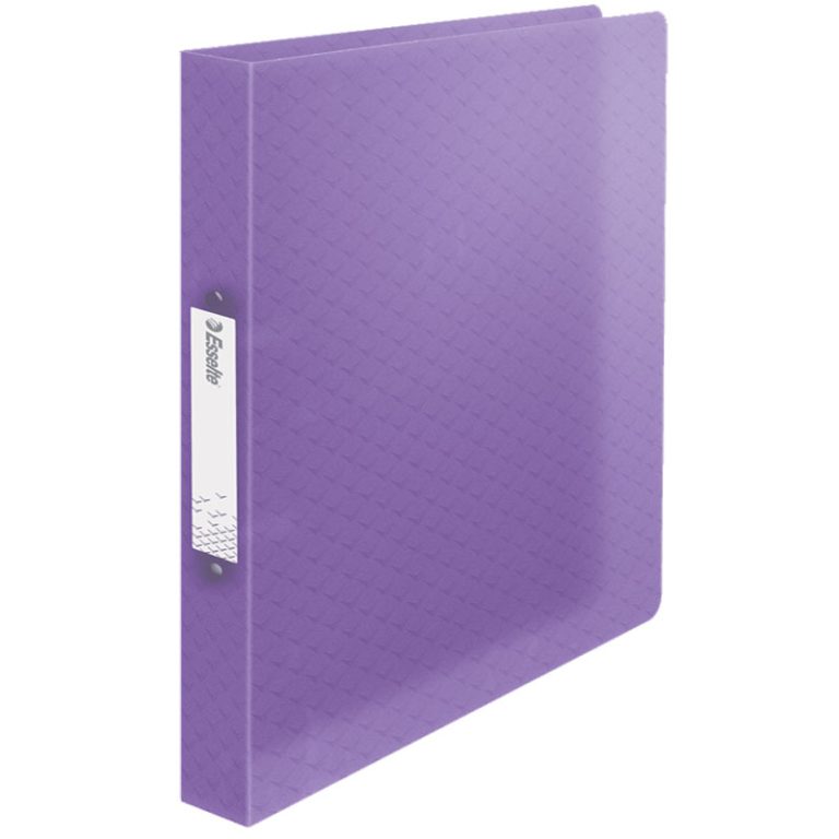 Caiet Mecanic A4 2 Inele 25mm/32mm Coperta Flexibila Lavanda Colour'Breeze Esselte