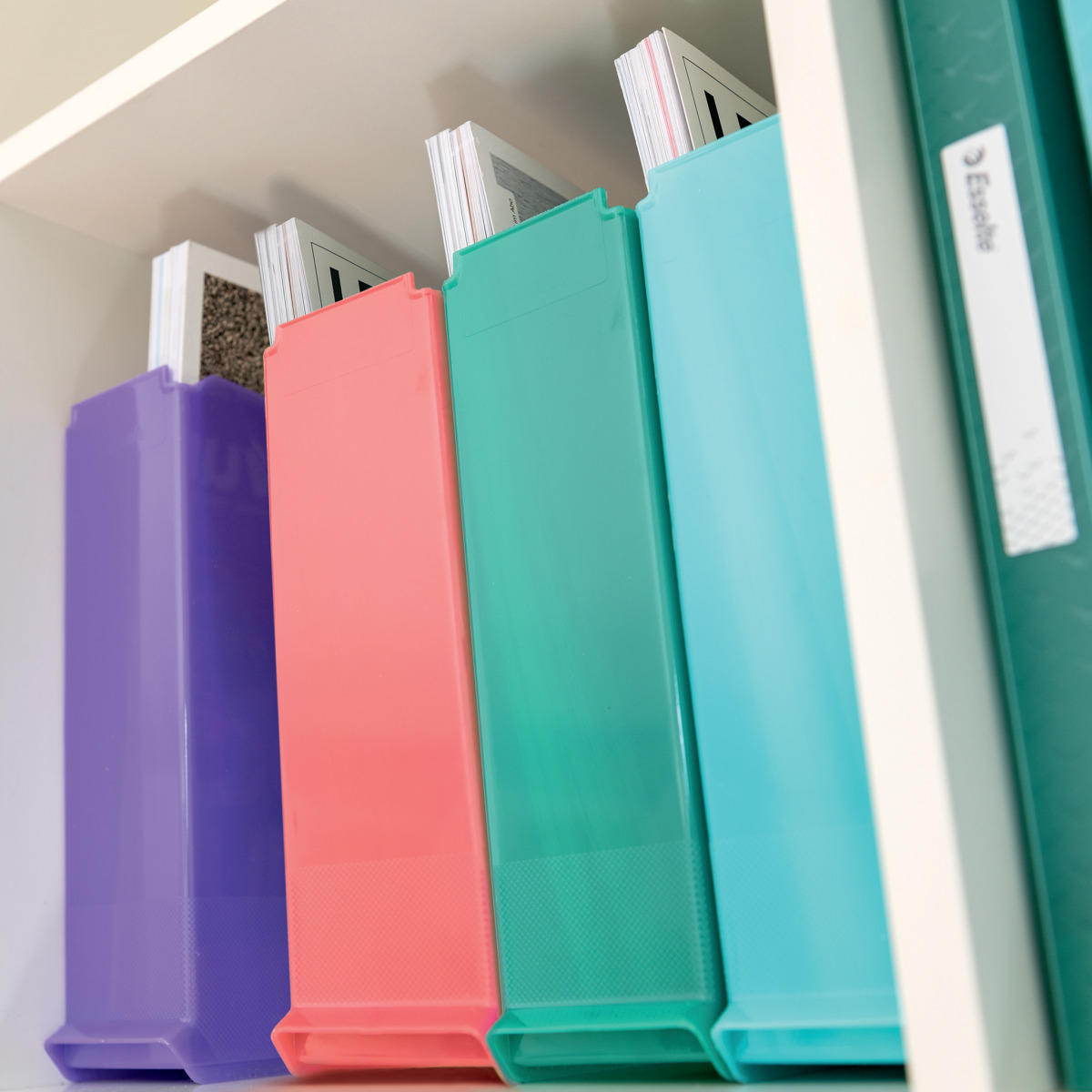 Suport Documente Plastic Corai Reciclabil Colour'Breeze Esselte
